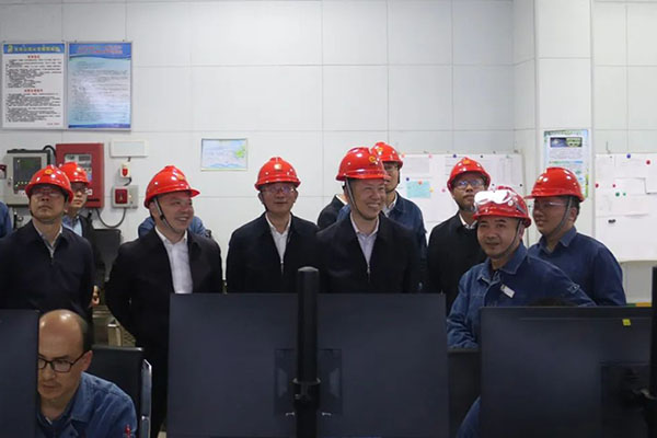 市政協(xié)副主席、應急管理局局長李華桂帶隊到公司調(diào)研