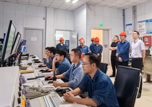 省重大危險源交叉檢查組到集團(tuán)開展2024年專項(xiàng)檢查